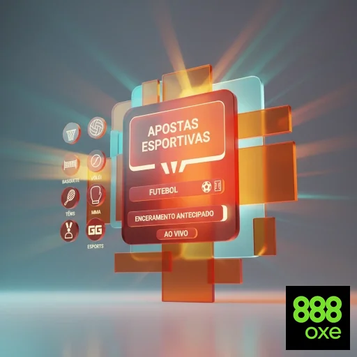 Interface da 888oxe destacando serviços de apostas esportivas.