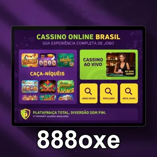 Jogos rápidos e slots na 888oxe