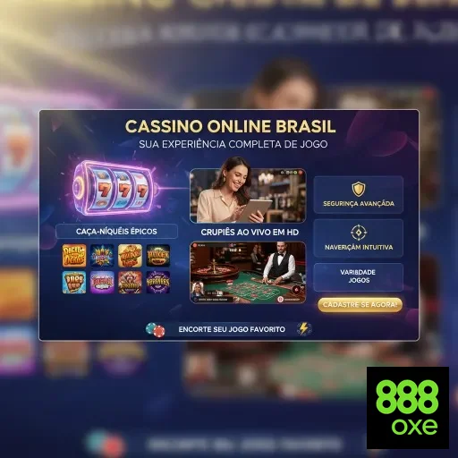 Interface do aplicativo VIP da 888oxe com opções de jogo.