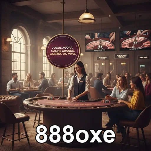 Tela do aplicativo cassino 888oxe com jogos móveis